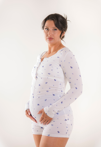 Äitiyspyjama - Kukallinen