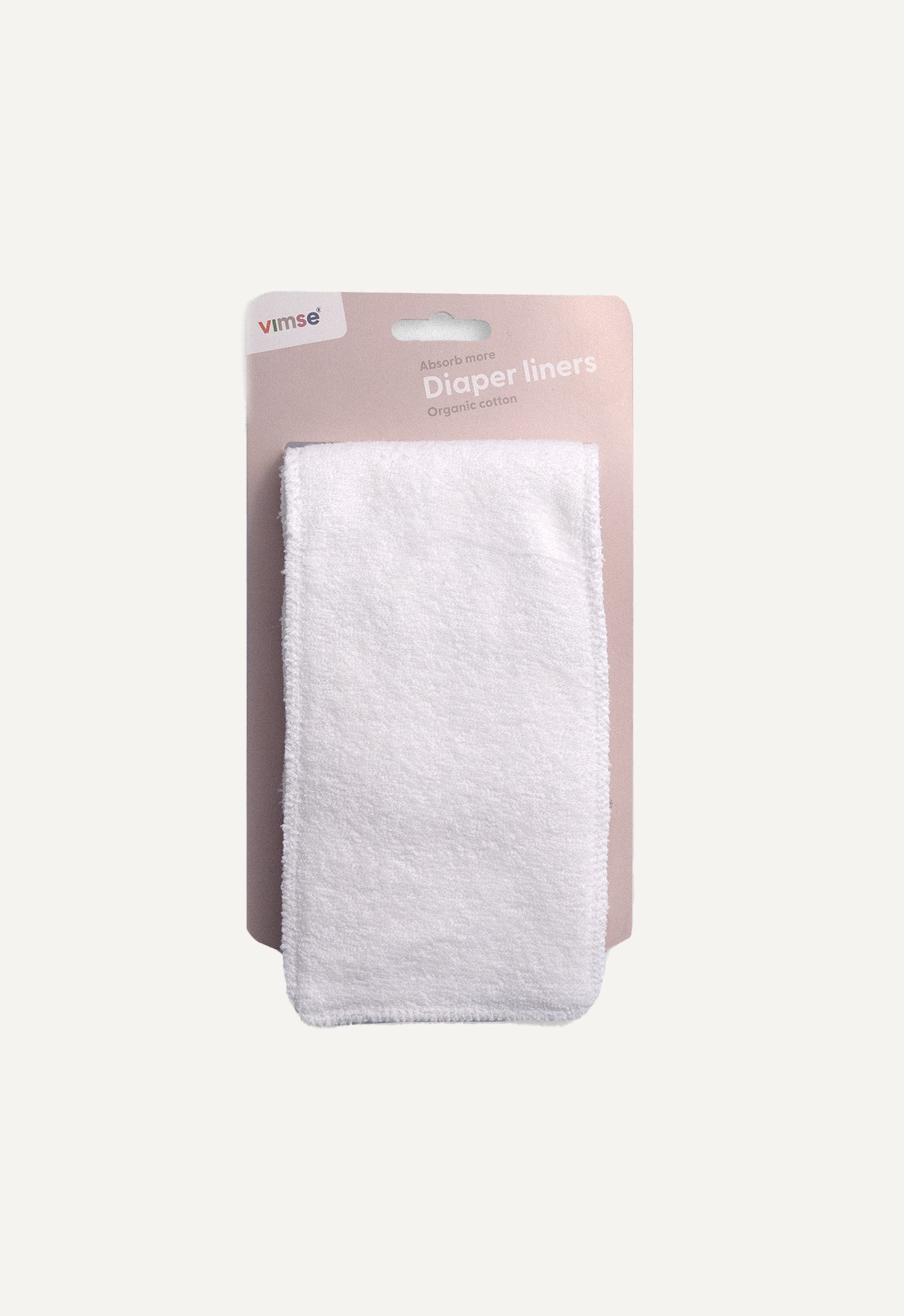 Lisäimu kangasvaippaan - Frotee - Valkoinen