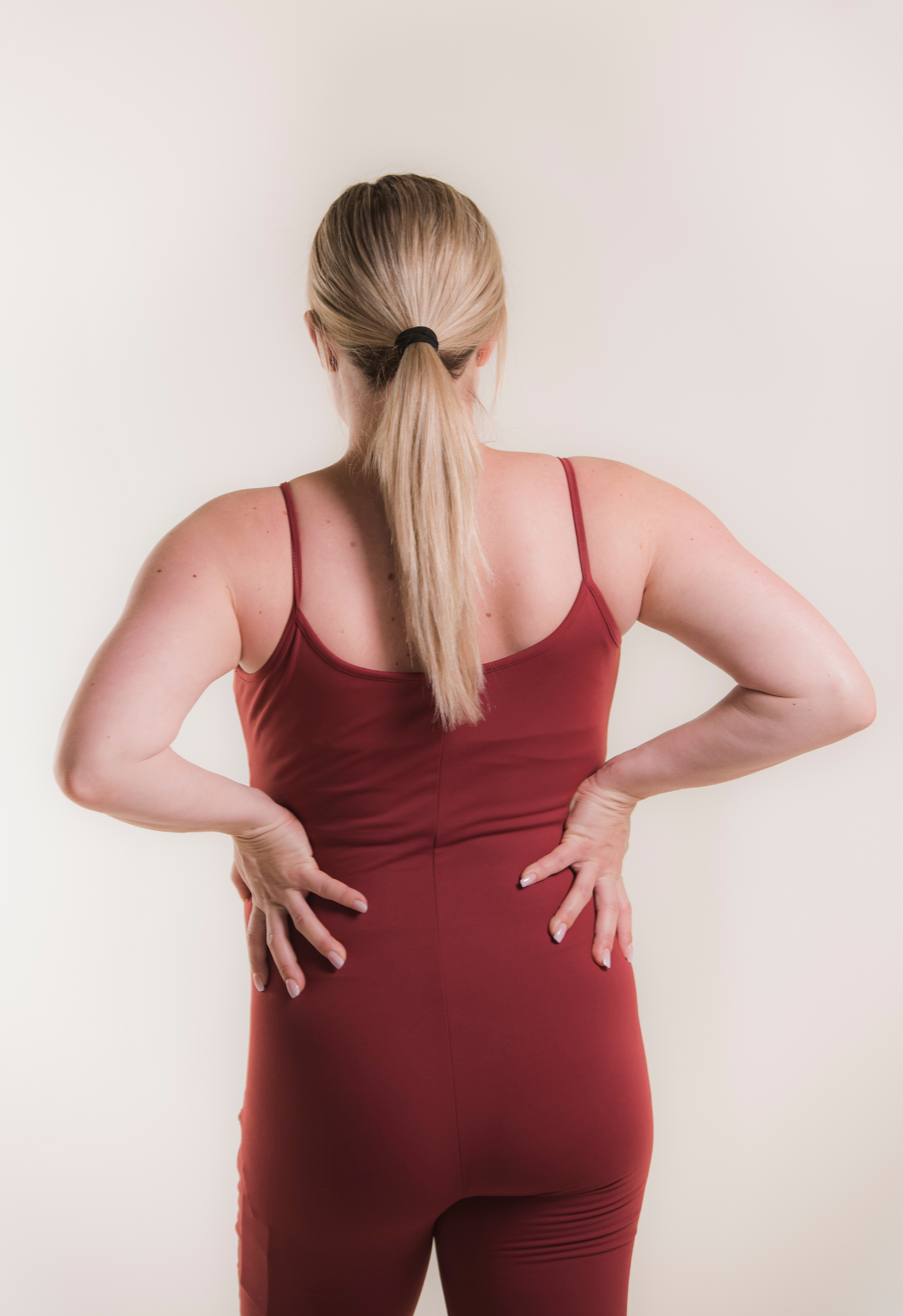 Äitiysbody - Punainen