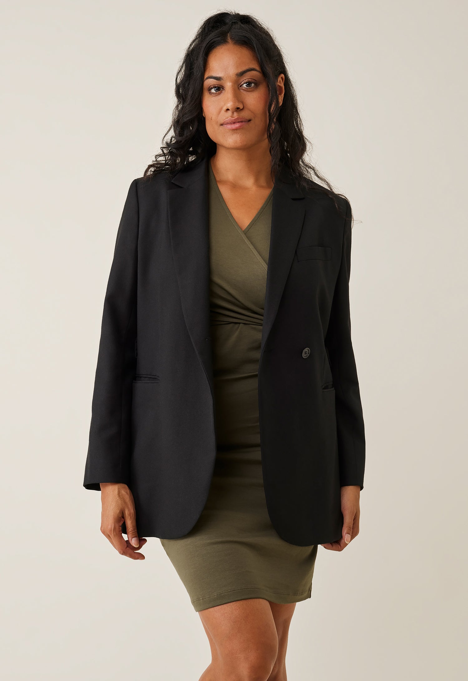 Kietaisumekko - oliivinvihreä