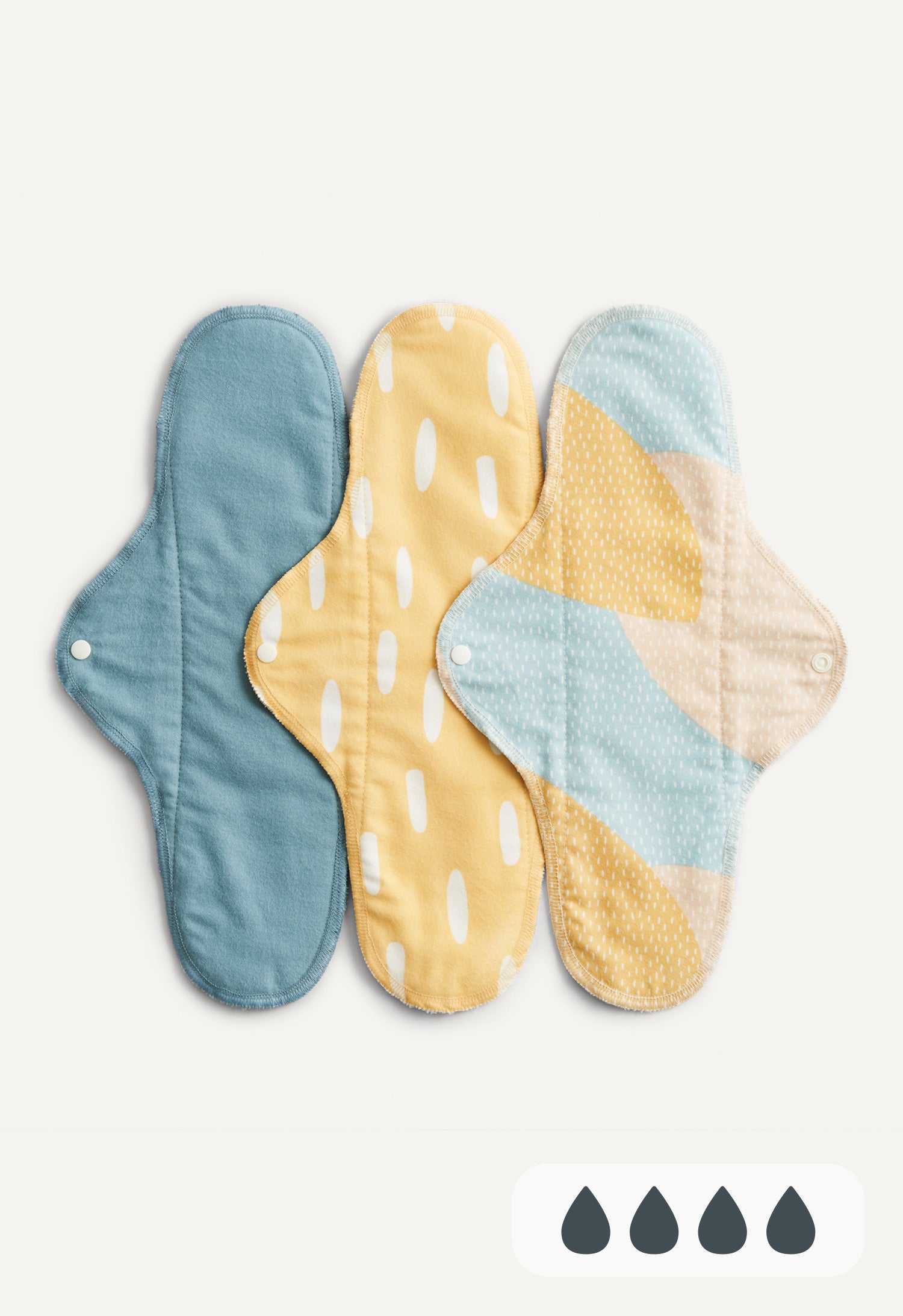 Kestositeet - Yö - Sininen kuosi