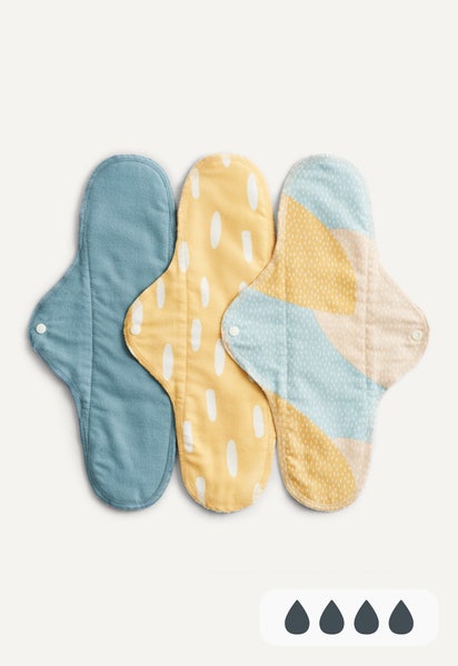 Kestositeet - Yö - Sininen kuosi